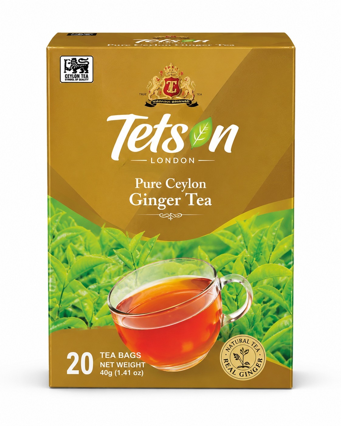 Ceylon tea ginger